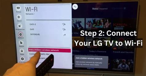 How to set up your LG TV .